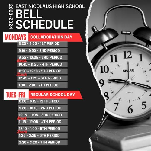 2023-2024 bell schedule 